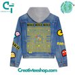 PACMAN Hooded Hoodless Or Hooded Denim Jacket HG