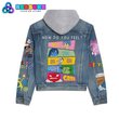 Inside Out 2 How Do You Feel Hoodie Hooded Hoodless Or Hooded Denim Jacket HG