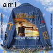 Justin Timberlake The Forget Tomorrow Signature  Hooded Hoodless Or Hooded Denim Jacket HG