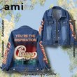 Chicago Youre The Inspiration  Hooded Hoodless Or Hooded Denim Jacket HG