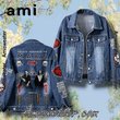 Thirty Seconds To Mars Summer 2025 Tour Hooded Hoodless Or Hooded Denim Jacket HG