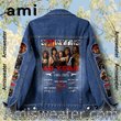 Scorpions 60 Years 1965-2025 Hooded Hoodless Or Hooded Denim Jacket HG