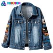 Disturbed The Sickness 25th Anniversary Tour Hooded Hoodless Or Hooded Denim Jacket HG