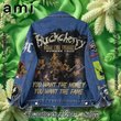 Buckcherry Roar Like Thunder Summer Tour 2025 You Want The Money Hooded Hoodless Or Hooded Denim Jacket HG