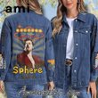 Harry Styles Las Vegas Sphere Residency 2025 Hooded Hoodless Or Hooded Denim Jacket HG