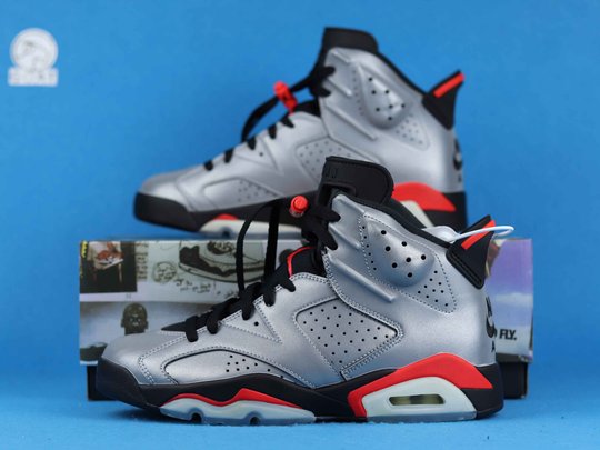 Aleali May x WMNS Air JD 6 “Reflective Silver” (CI4072-001)