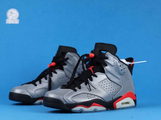 Aleali May x WMNS Air JD 6 “Reflective Silver” (CI4072-001)