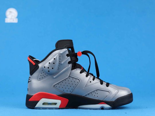 Aleali May x WMNS Air JD 6 “Reflective Silver” (CI4072-001)