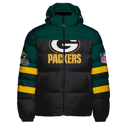 Green Bay Packers Logo NFL 2024 Unisex Puffer Jacket Down Jacket