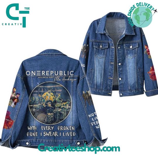 OneRepublic Native Special Hoodless Or Hooded Denim Jacket HG