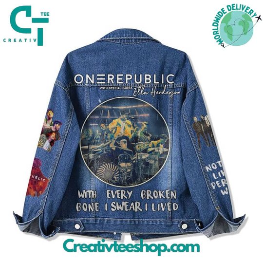 OneRepublic Native Special Hoodless Or Hooded Denim Jacket HG