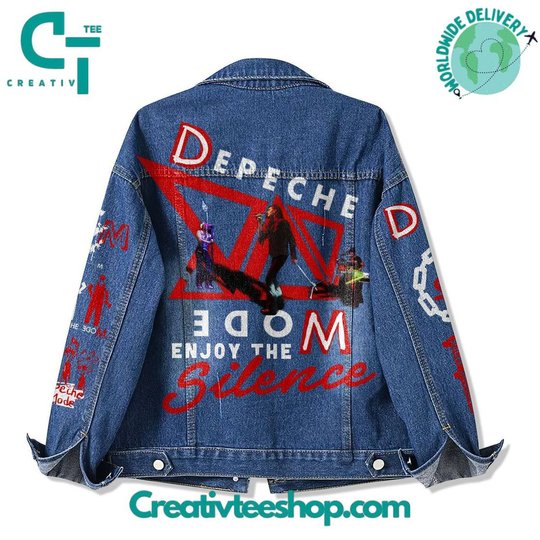Depeche Mode �Enjoy the Silence� Hoodless Or Hooded Denim Jacket HG