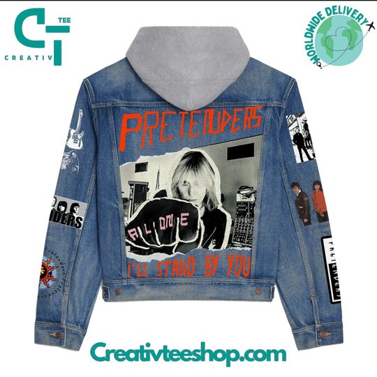 The Pretenders Hooded Hoodless Or Hooded Denim Jacket HG
