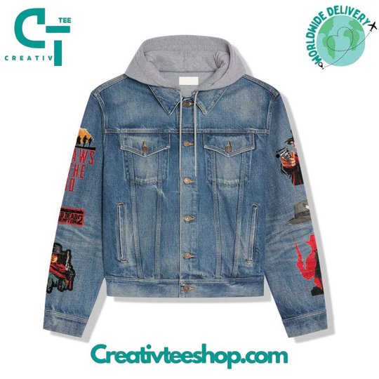 Red Dead Redemption 2 Hooded Hoodless Or Hooded Denim Jacket HG