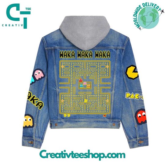 PACMAN Hooded Hoodless Or Hooded Denim Jacket HG