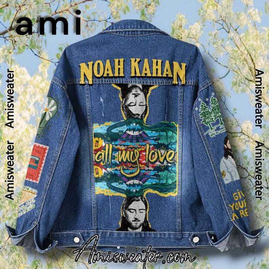 Noah Kahan All My Love Hooded Hoodless Or Hooded Denim Jacket HG