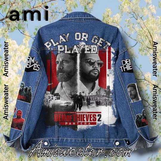 Den Of Thieves 2 Play Or Get Played Hooded Hoodless Or Hooded Denim Jacket HG