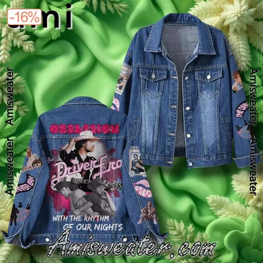 The Driver Era Obsession With The Rhythm Of Our Nights Hooded Hoodless Or Hooded Denim Jacket HG