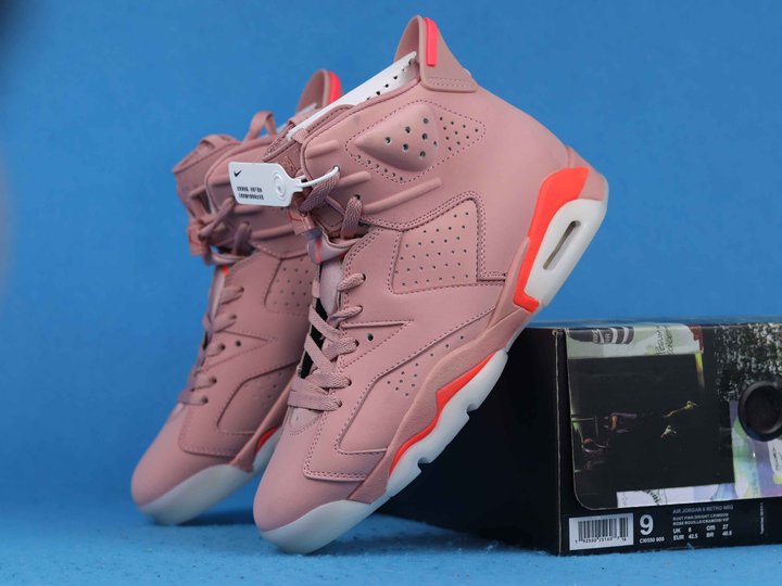 Air JD 6 x Aleali May “Millennial Pink” (CI0550-600)