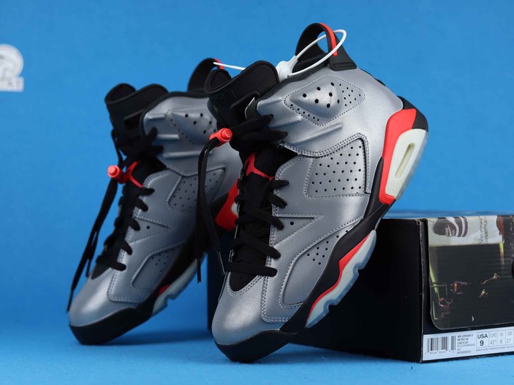 Aleali May x WMNS Air JD 6 “Reflective Silver” (CI4072-001)