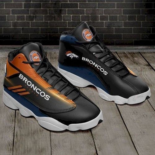 Denver Broncos Custom Sneakers JD13 Tennis Shoes For Fan