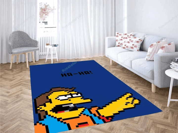 The Simpsons Pixels Area Rug The Simpsons Luxe Weavers Rugs Gorgeous ...