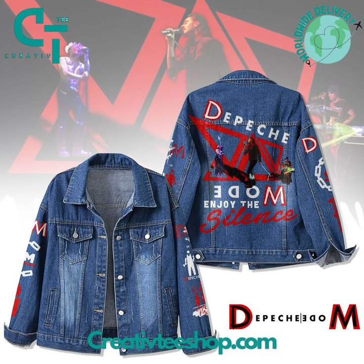 Depeche Mode �Enjoy the Silence�  Hoodless Or Hooded Denim Jacket HG
