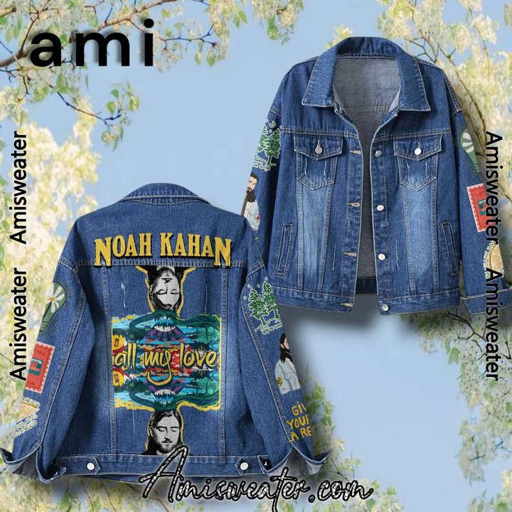 Noah Kahan All My Love  Hooded Hoodless Or Hooded Denim Jacket HG