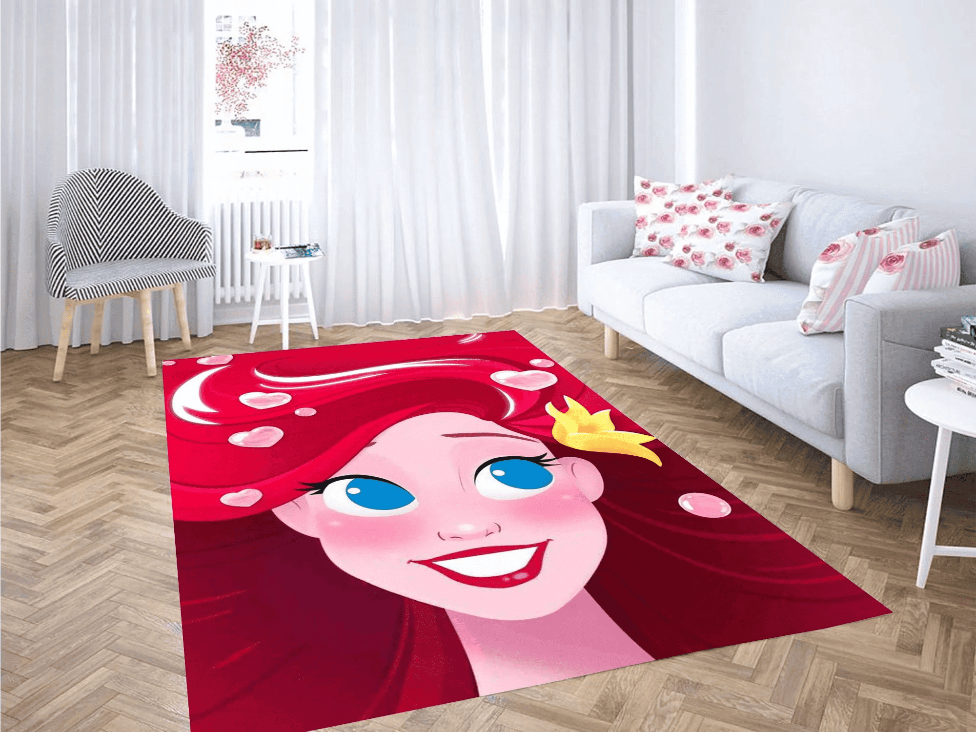 Disney Girl Character Carpet Rug - Dadturtle