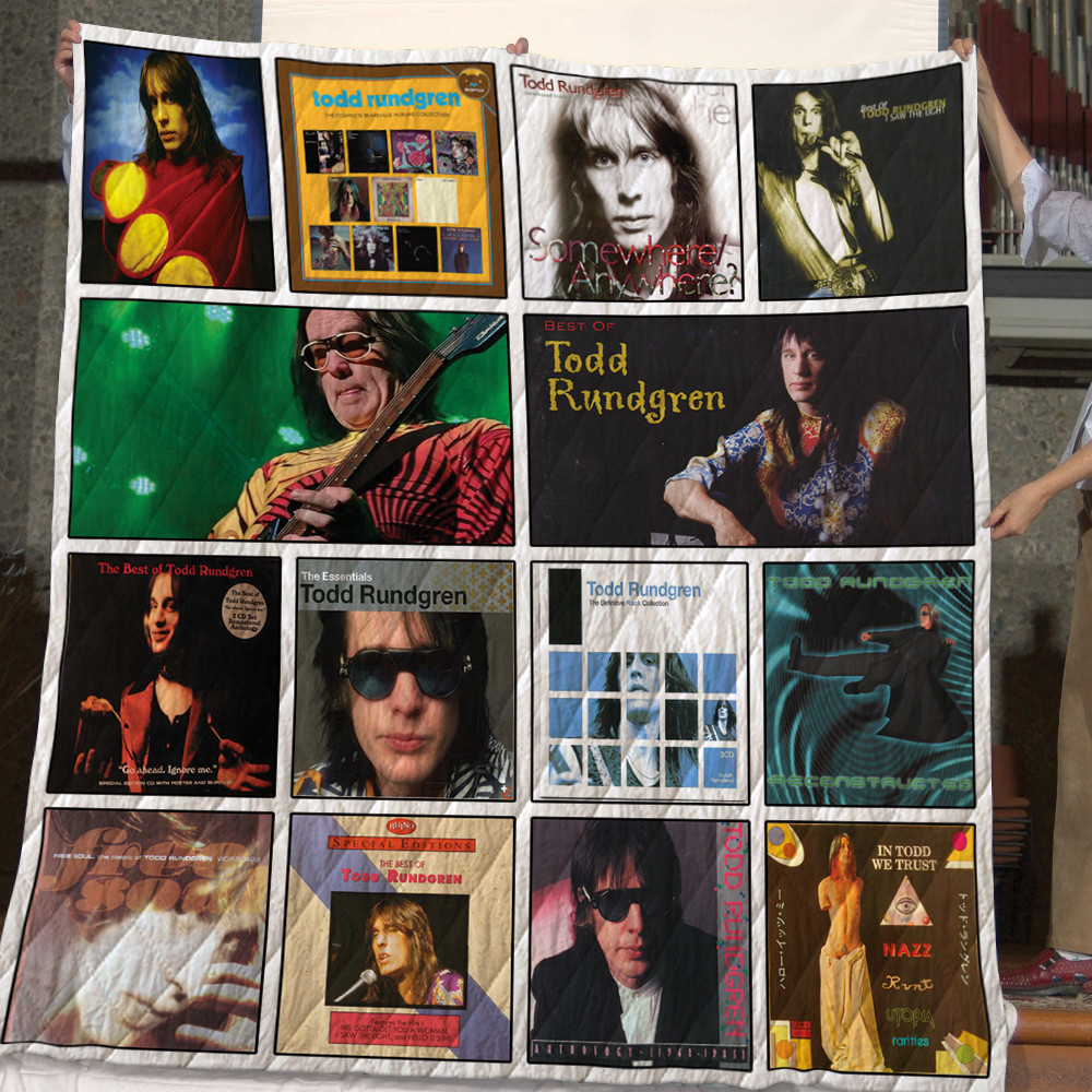 Buy Todd Rundgren Compilation Album Quilt Blanket & Quilt Bedding Set ...