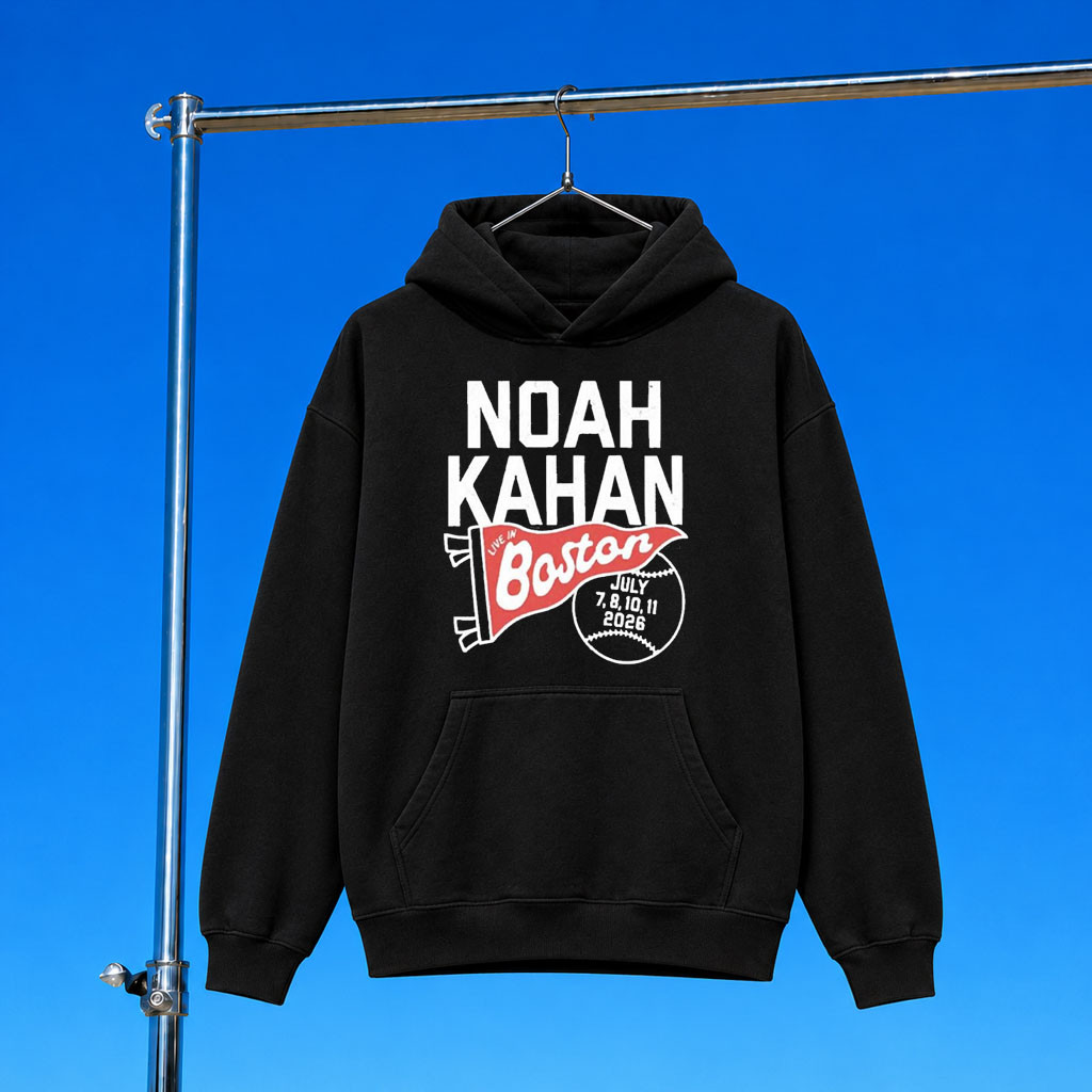 Noah Kahan Merch 2026 Noah Kahan Live In Boston Hoodie Noah Kahan Tour Merch Fan Gifts