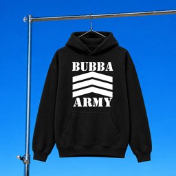Bubba Army Merch 2026 Bubba Army Black Hoodie Gifts For The Podcast Lover