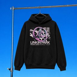 Linkin Park Merch 2026 From Zero Barcode Black Hoodie From Zero World Tour Merch Gift For Fan