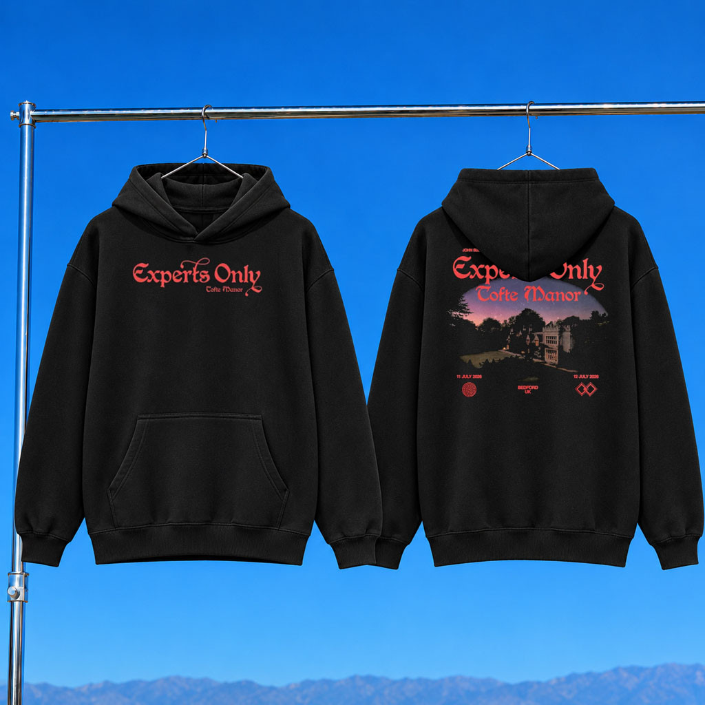 John Summit Merch 2026 Tofte Manor Hoodie Black Gift Ideas For Music Lovers