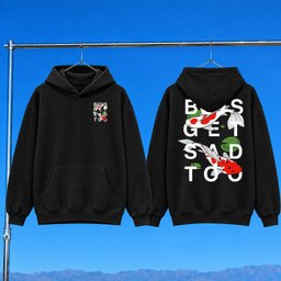 Boys Get Sad Too Merch 2026 Koi Hoodie Black Fish Lover Gifts For Husband