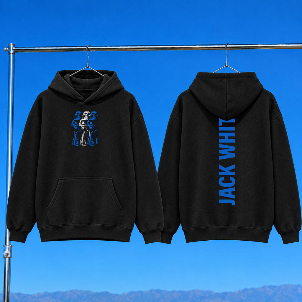 Jack White Merch 2026 Black Tour Hoodie Jack White Hoodie Music Related Gifts For Guys