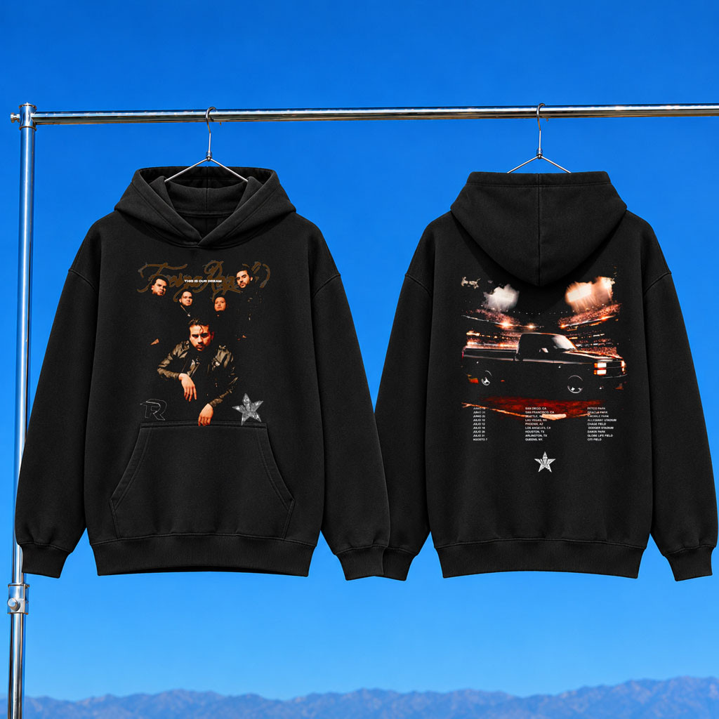Fuerza Regida Merch 2026 Se Logro Black Hoodie This Is Our Dream Tour Merch Gift For Fans