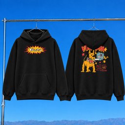Vianova Merch 2026 Star Hoodie Black Vianova Hoodie Gift For Band Fans