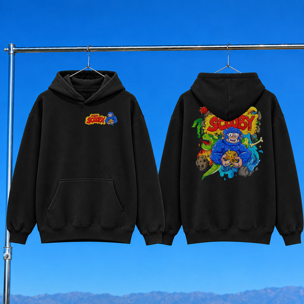 UG VR Merch 2026 Just Scooby UG Hoodie Black Gifts For Your Boyfriend