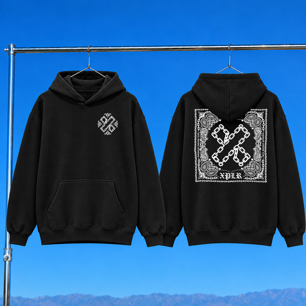 XPLR Merch 2026 Rebels Black Hoodie Sam And Colby Merch Birthday Presents For Friends