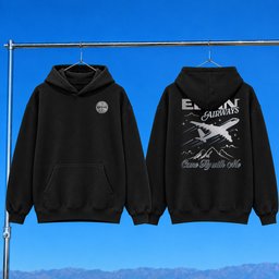 KT8 Merch 2026 Effin Airways Hoodie Black Come Fly With Me Hoodie Present Ideas For Friends