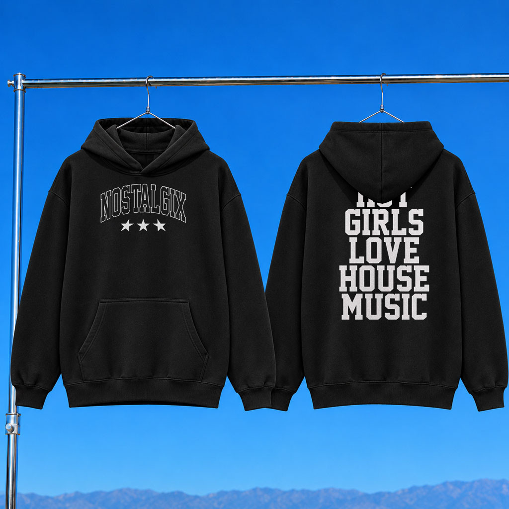 KT8 Merch 2026 Nostalgix HGLHM Black Hoodie Nostalgix Merch Gift For Music Fans
