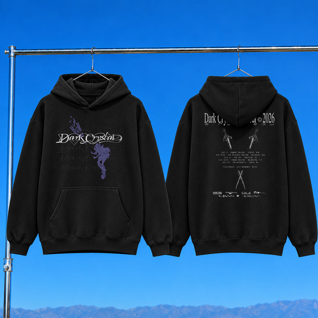 Ninajirachi Merch 2026 Dark Crystal V Tour Hoodie Best Gifts For EDM Fans
