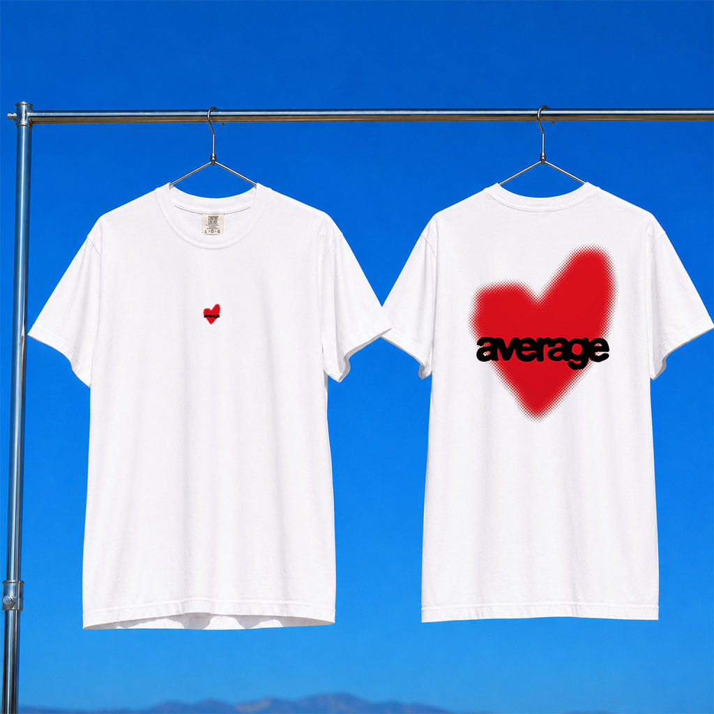 Average Rob Merch 2026 Average Love T-Shirt Birthday Gift Ideas For Boyfriend
