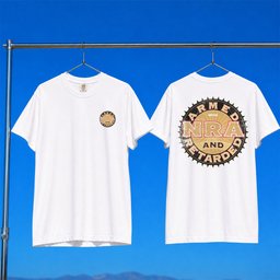 Dirty Kid Merch 2026 NRGay T-Shirt White Armed And Retarded Shirt Gifts For Friends