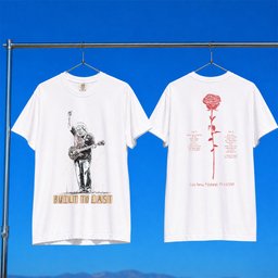 Bacton World Merch 2026 Built To Last T-Shirt Jerry Garcia Merch Gift For Music Lovers