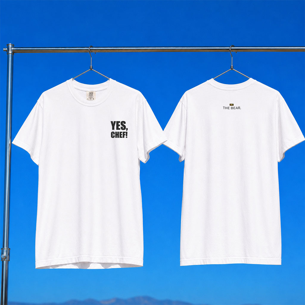 Deroy Duarte Merch 2026 The Bear Yes Chef T-Shirt White Birthday Gift For Brothers