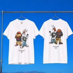 Born X Raised Merch 2026 Looney Tunes Back To Back T-Shirt White Birthday Gifts For Him