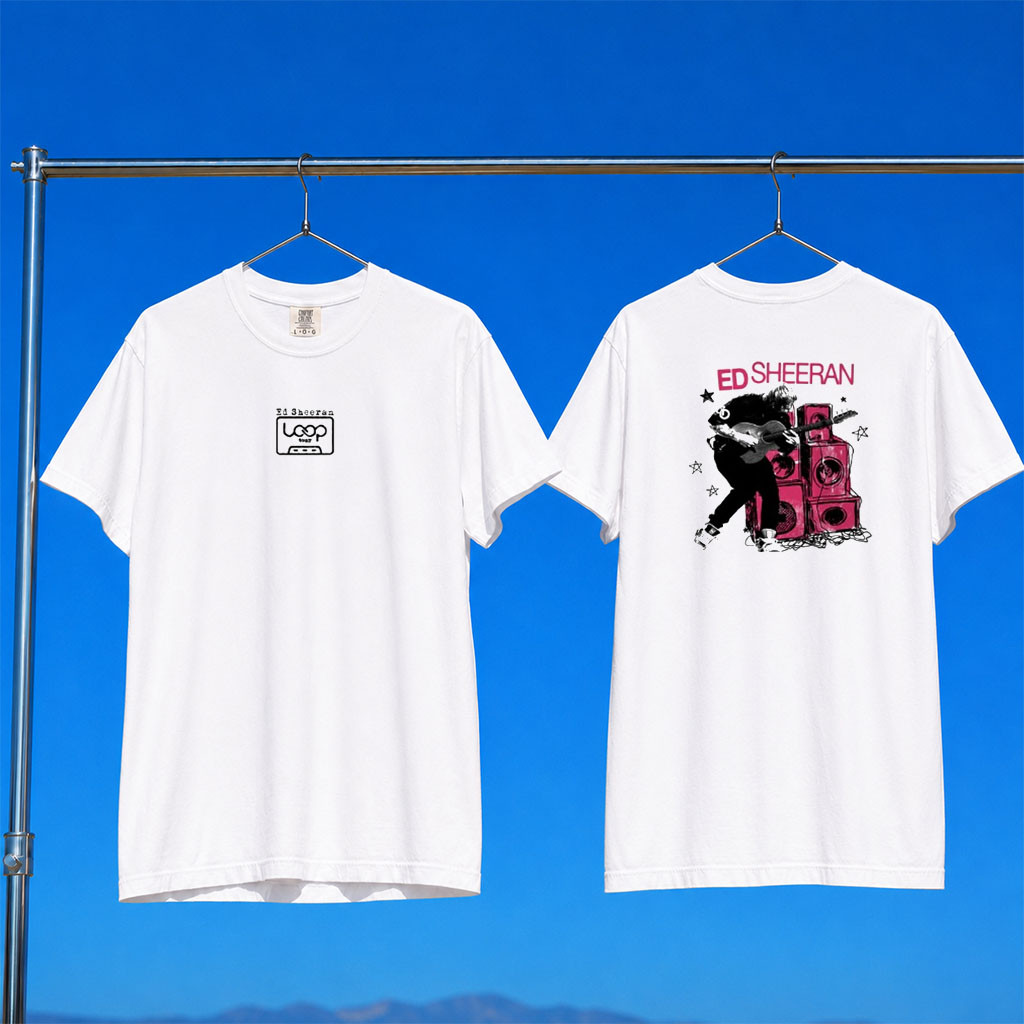 Ed Sheeran Loop Tour Merch 2026 North America Loop Tour T-Shirt Gifts For Music Fan