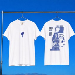 Billie Eilish Merch 2026 Hit Me Hard And Soft T-Shirt Billie Eilish Tour Merch White